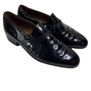 Bally Men’s Patent Leather Black Loafers